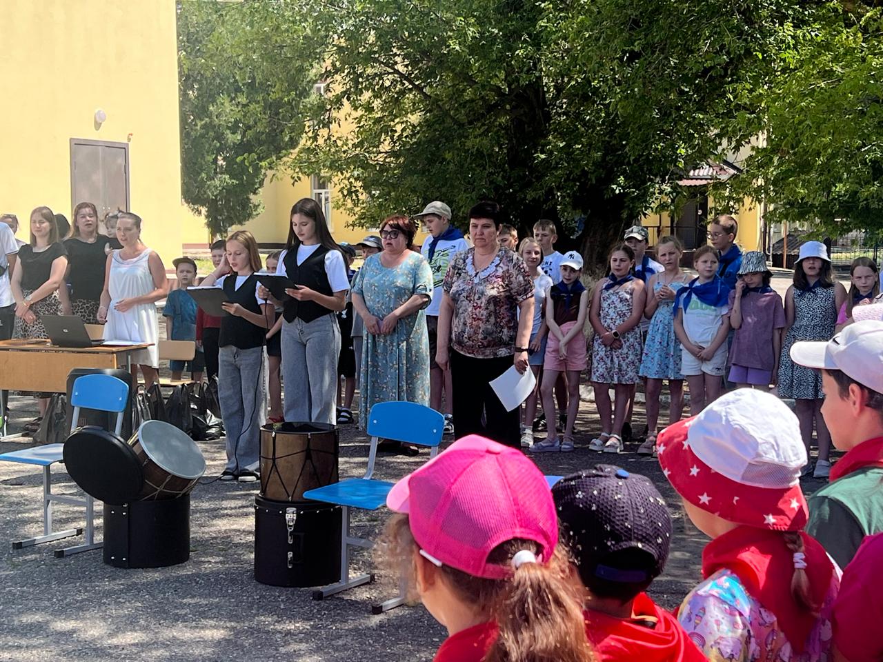 Закрытие лагерной смены в лагере &amp;quot;Юнга&amp;quot;.